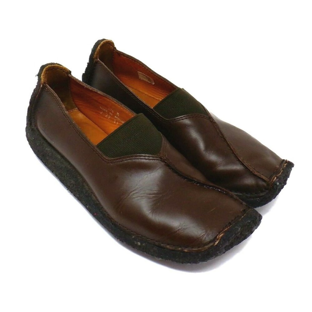 Clarks 8.5 M Leather Slip-On Driving Comfort Shoes